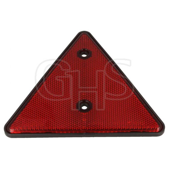 Universal Red Triangle Reflector, 140mm