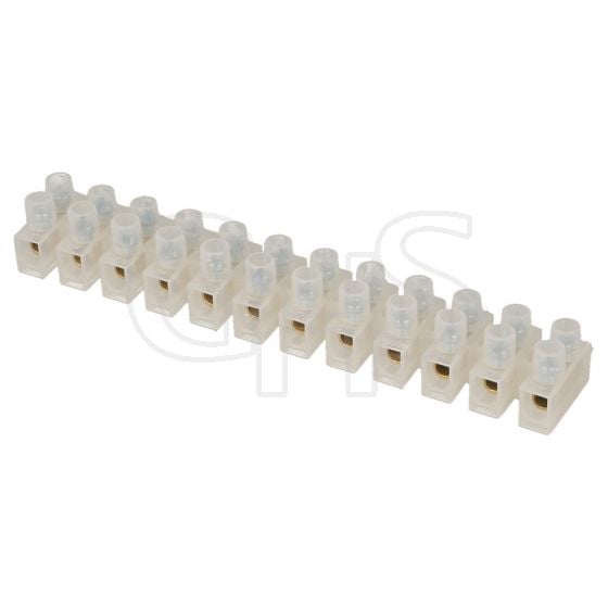 12 Block 5 Amp /6sq.mm Cable Connector Strip