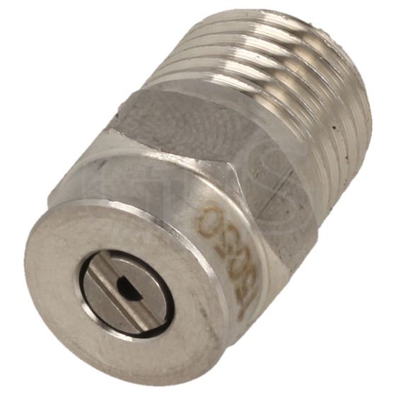 High Pressure Spray Nozzle (15 Degrees, Size 05) - 1/4" BSP