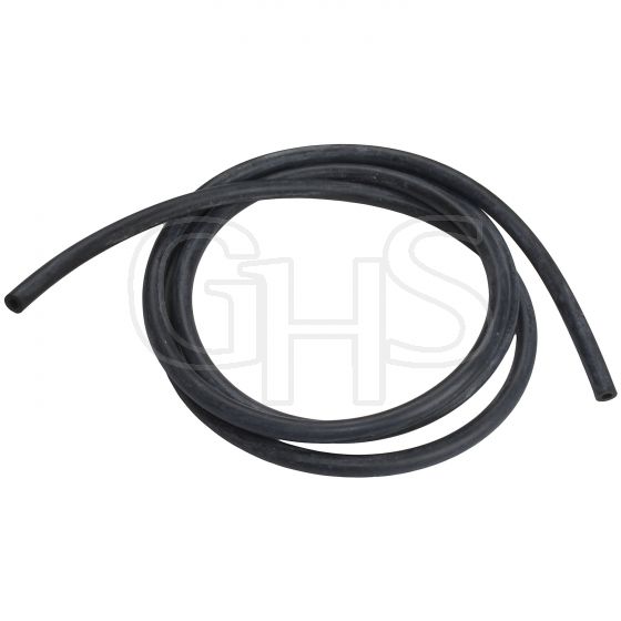 Black Rubber Fuel Hose Pipe (ID 3mm x OD 5mm x L 1 Metre)