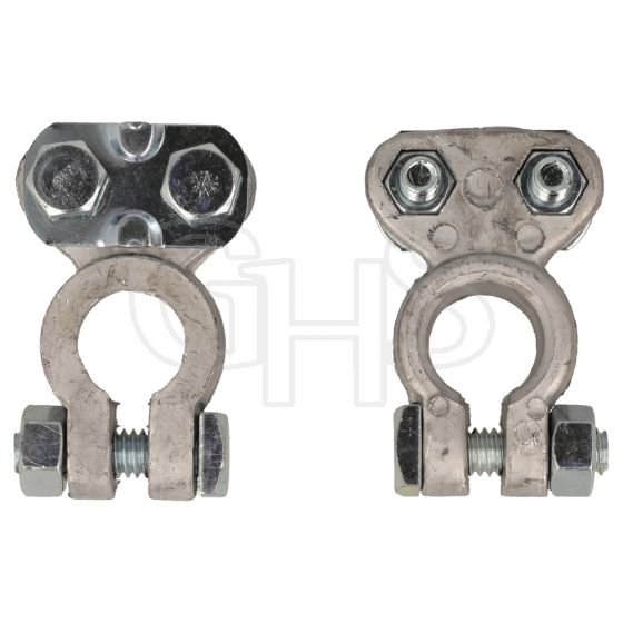 Universal Top Post Battery Terminal Cable Clamp, Pack of 2