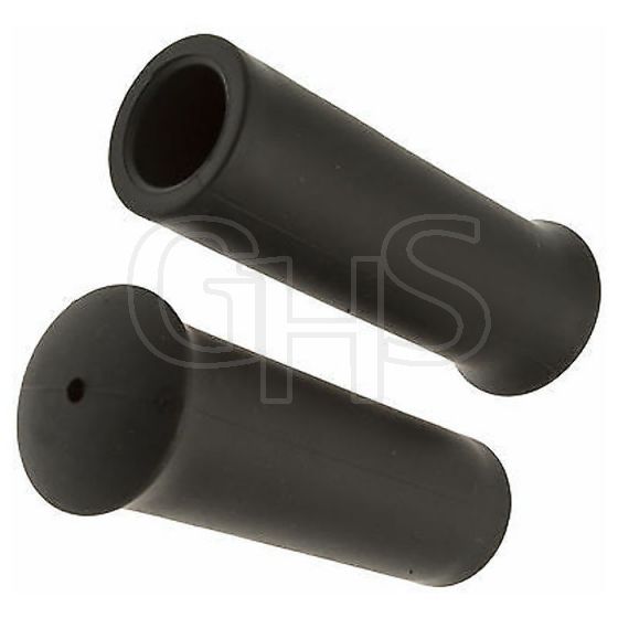 7/8" Handle Bar Rubber Grip (22x100mm) - Pack of 2