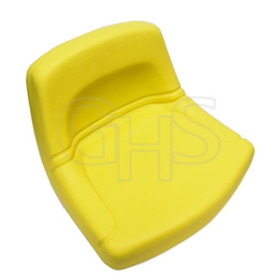Universal Garden Ride-On Tractor Seat (Yellow) - No Bolts