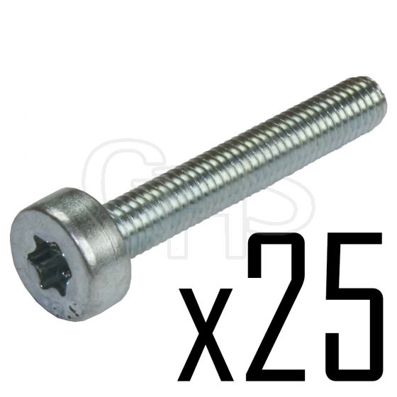 Stihl M5 x 35mm Screw, (Torx) - Pack of 25