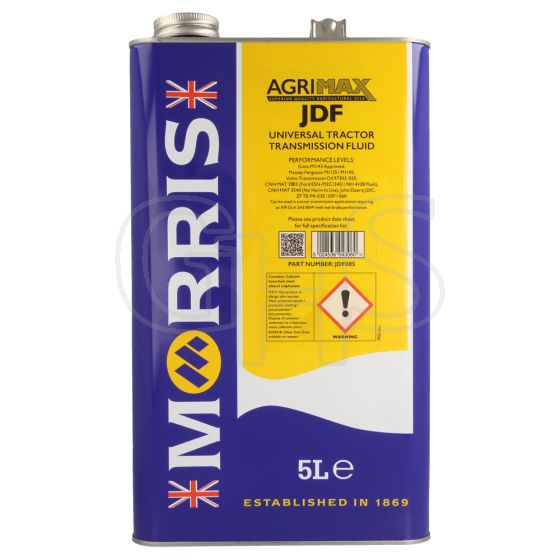 Genuine Morris JDF Agrimax Transmission Oil 5L