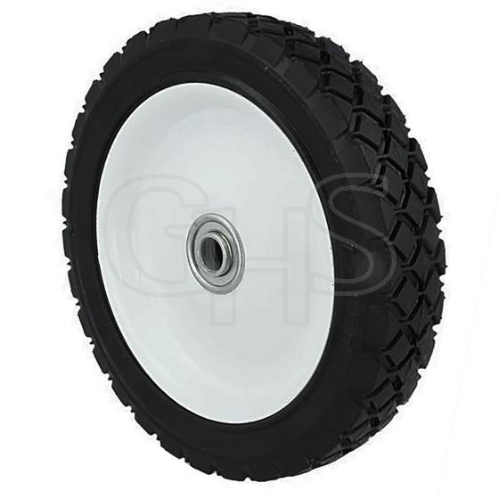 Steel Metal Wheel With Bearings, 8" (200mm)