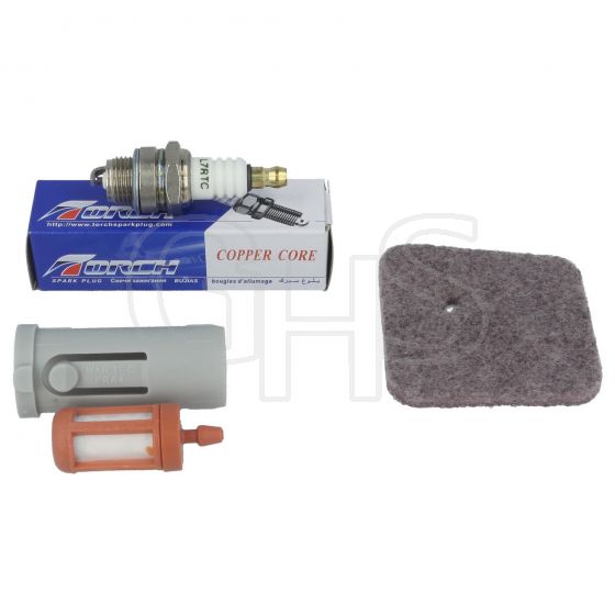 Stihl Kombi KM55 Service Kit (Air Filter, Fuel Filter, Spark Plug, Sleeve)