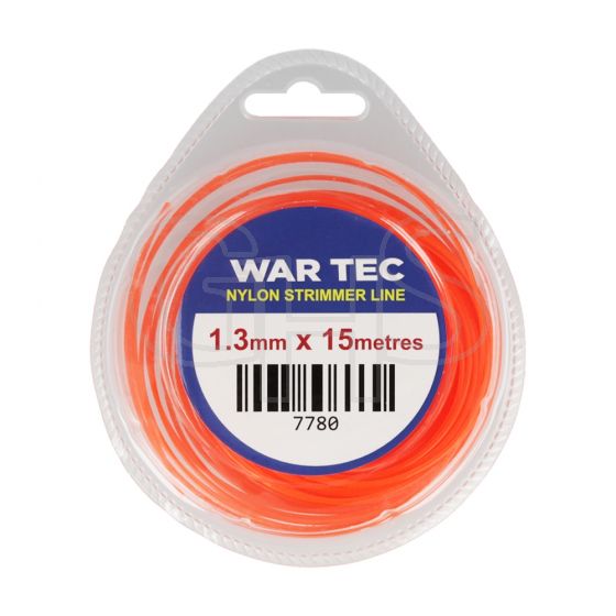 WAR TEC 1.3mm x 15m Strimmer Line (Round)