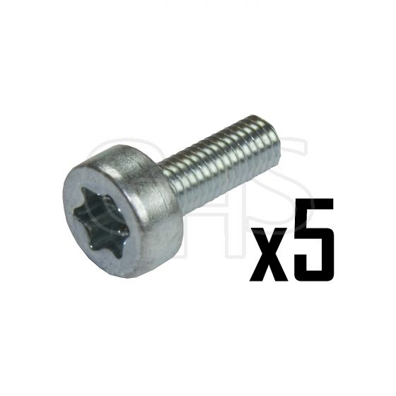 Stihl M4 x 10mm Screw, Pack of 5 (Torx)