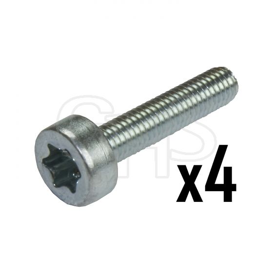 Stihl M4 x 16mm Screw, Pack of 4 (Torx)