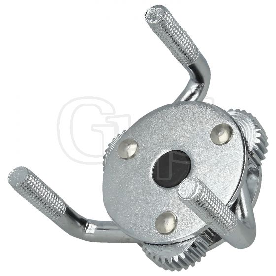 3 Leg Filter Wrench 3/8 and 1/2 inch Drive With Drive Adaptor