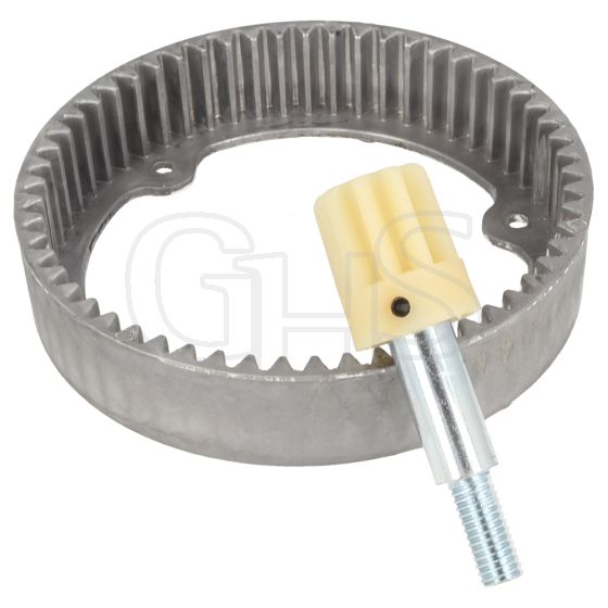 Allett/ Atco/ Qualcast Ring Gear & Roller Drive Pinion
