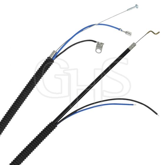 Stihl FS120, FS400 Throttle Cable - 4128 180 1112 - See Note