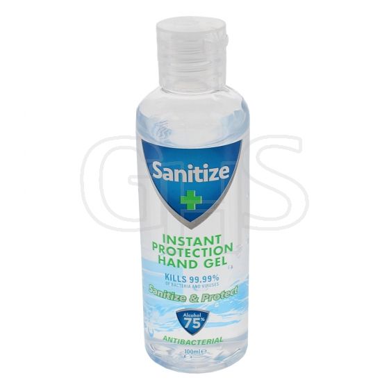 Anti-Bacterial Hand Sanitiser Gel 100ml with Aloe Vera Extract 75% Alcohol