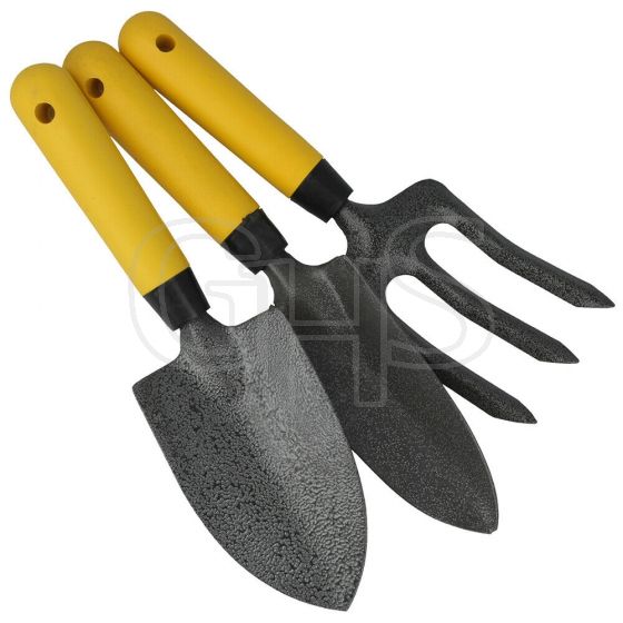Garden Tool Set, 3 Piece - 2 Trowels & Fork