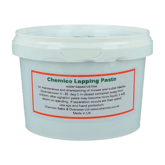 Genuine Chemico Back Lapping Paste 120 Grit Coarse, 500g Tub