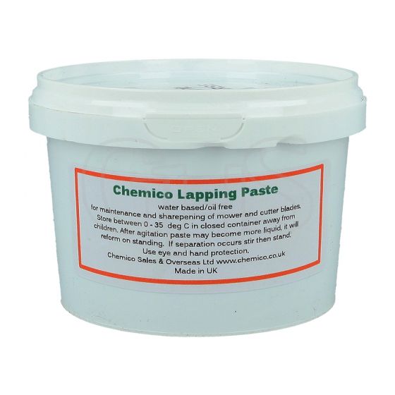 Genuine Chemico Back Lapping Paste 80 Grit Coarse, 500g Tub