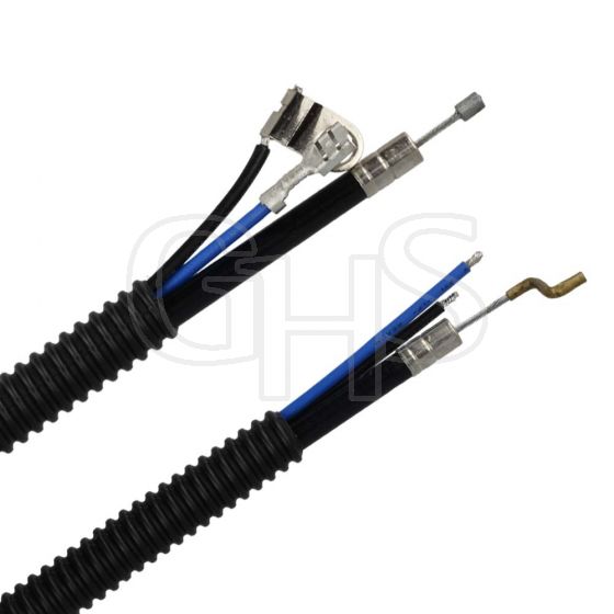 Stihl FS180, FS220, FS290 Throttle Cable & Wires (Handlebar Post 2003)