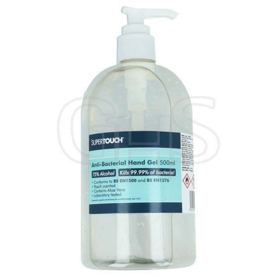 Anti-Bacterial Hand Sanitiser Gel 500ml - 75% Alcohol - Limited Stock