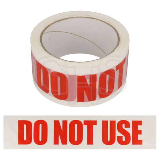 Do Not Use Warning Tape, 50mm x 66 Metres