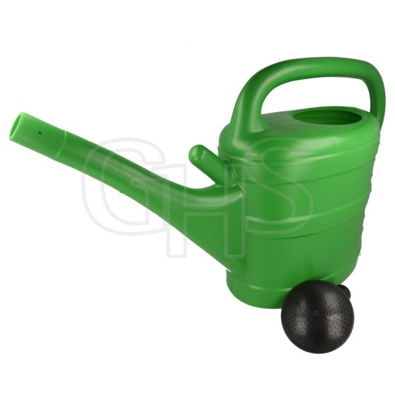 Watering Can Green Polythene With Rose