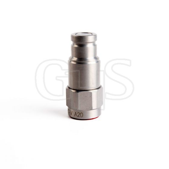 1/4" BSP Flat Face Male Coupling