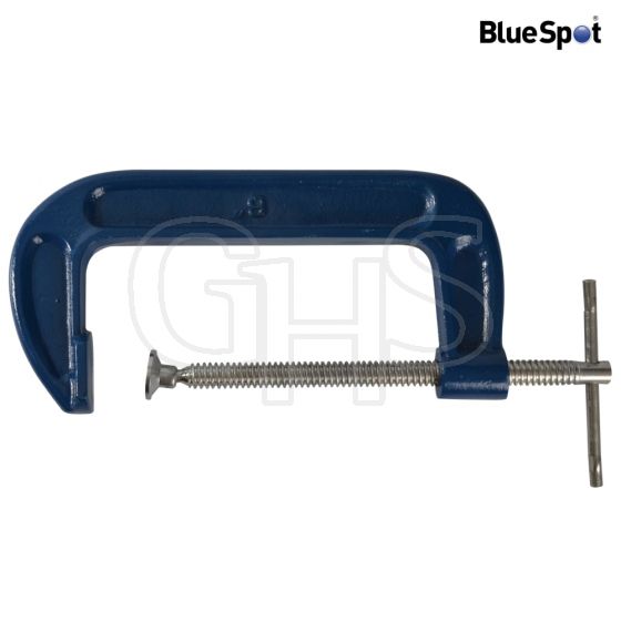 BlueSpot Fine Thread G Clamp 152mm (6in) - 10043