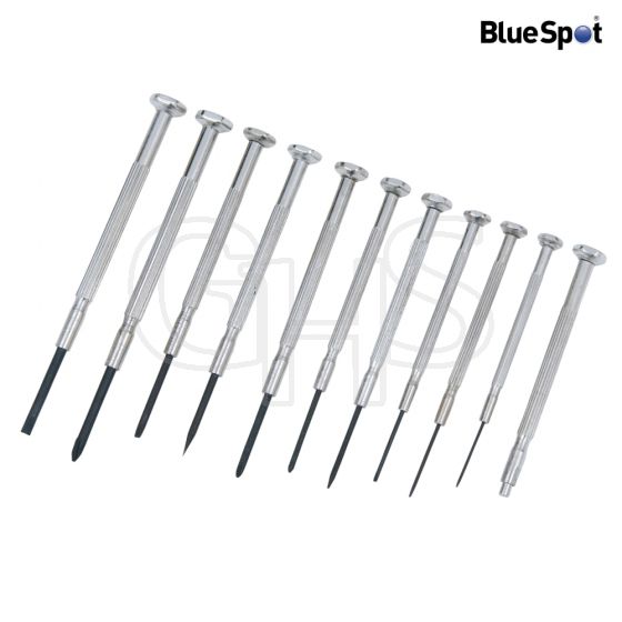 BlueSpot Precision Screwdriver Set 11 Piece - 12607