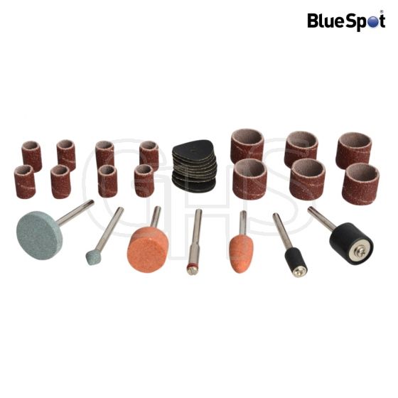 BlueSpot Sanding & Grinding Accessory 31 Piece Kit - 19019