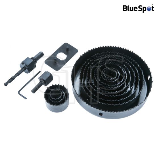 BlueSpot Multi Holesaw Set 16 Piece 19-127mm - 20509