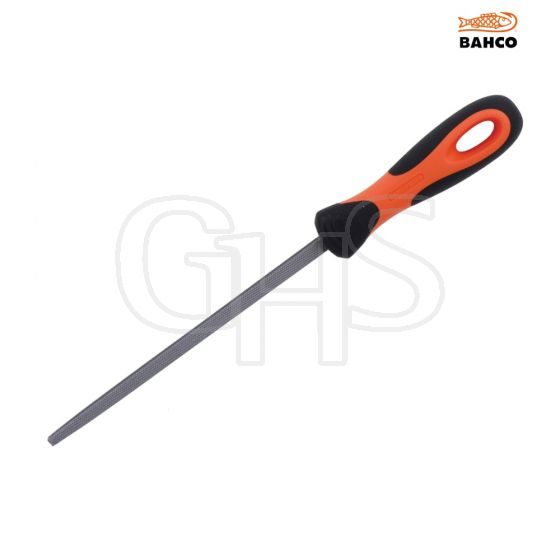 Bahco Handled Square Second Cut File 1-160-08-2-2 200mm (8in) - 1-160-08-2-2