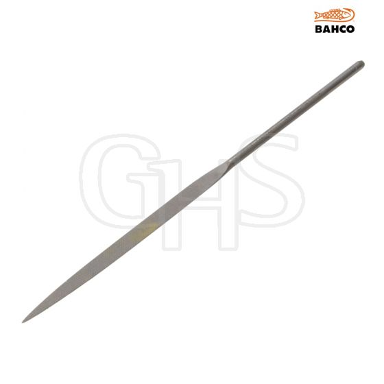 Bahco Half Round Needle File Cut 2 Smooth 2-304-16-2-0 160mm (6.2in) - 2-304-16-2-0