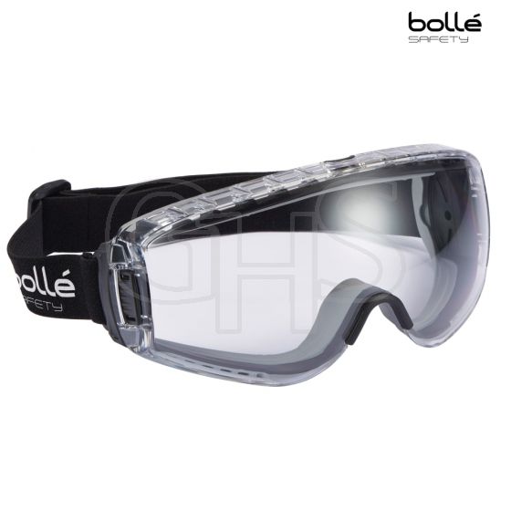 Bolle Safety Pilot Safety Goggles Clear - PILOPSI