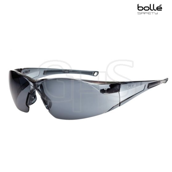 Bolle Safety Rush Safety Glasses - Smoke - RUSHPSF