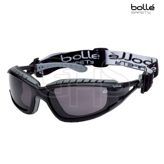 Bolle Safety Tracker Safety Goggles Vented Smoke - TRACPSF