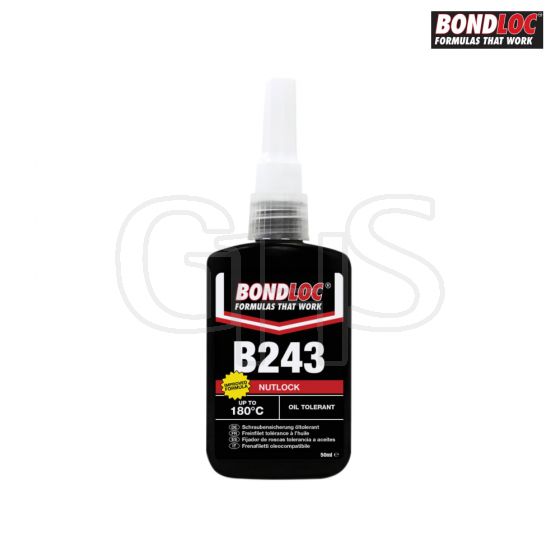 Bondloc B243 Nutlock Medium Strength Threadlocker 50ml - B243-50