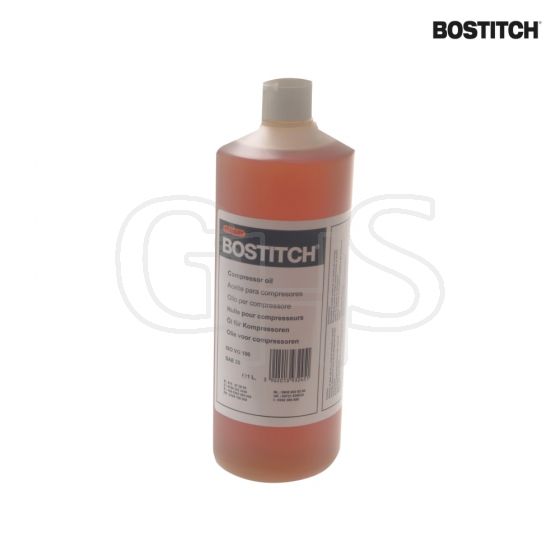 Bostitch ISOVG100 SAE 30 1 Litre Compressor Oil - ISOVG100