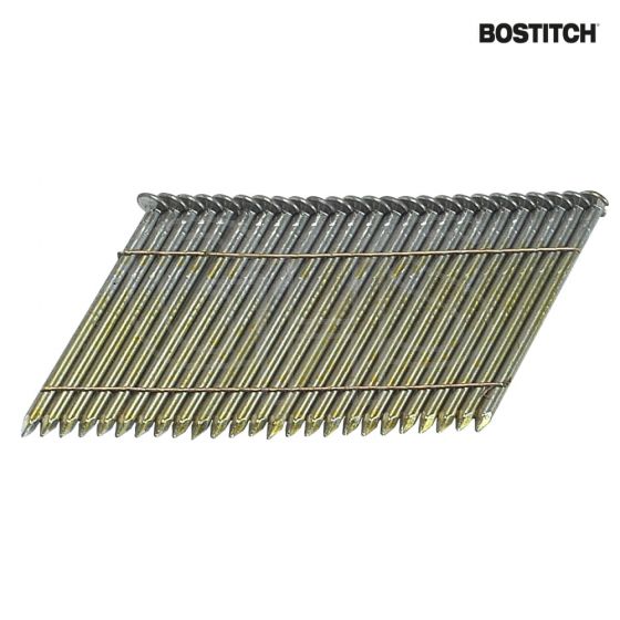 Bostitch 3.1 x 90mm 28╬ô├¬ΓðÉ╬ô├╛├╕╬ô├╗├Ó Stick Nail Ring Shank Bright (2000) - S310R90