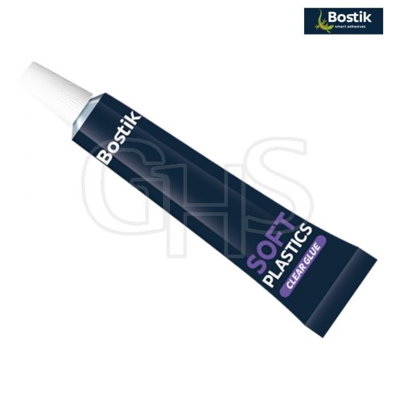Bostik Soft Plastic Clear Adhesive 20ml - 30803650