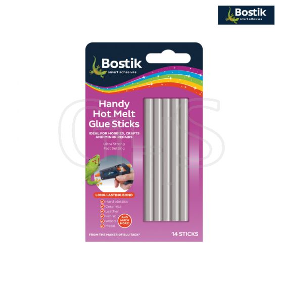 Bostik Handy Glue Sticks All Purpose 8mm Diameter x 102mm - 30813367