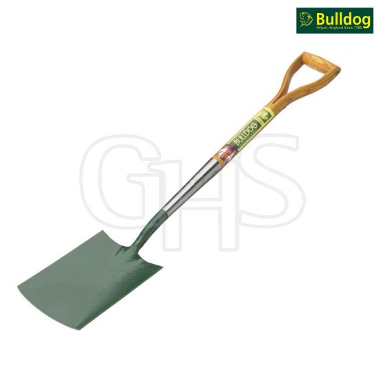 Bulldog Premier Wooden Handle Garden Spade- 5600012820