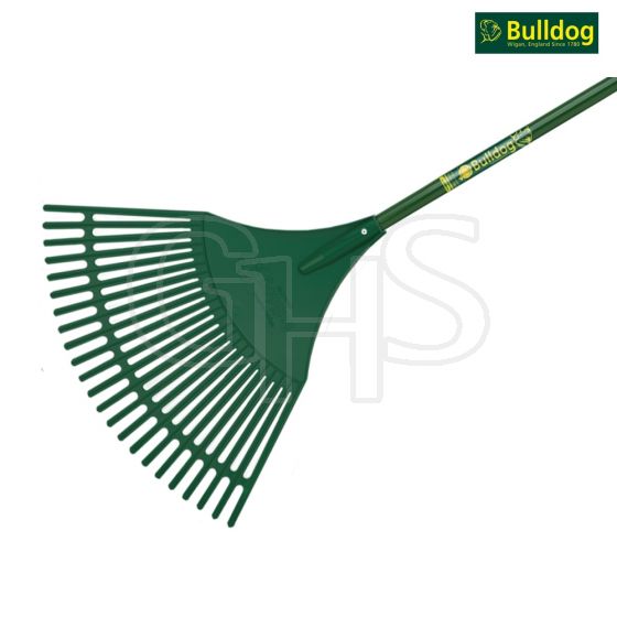 Bulldog Evergreen Plastic Leaf Rake Aluminium Shaft- 7128775480