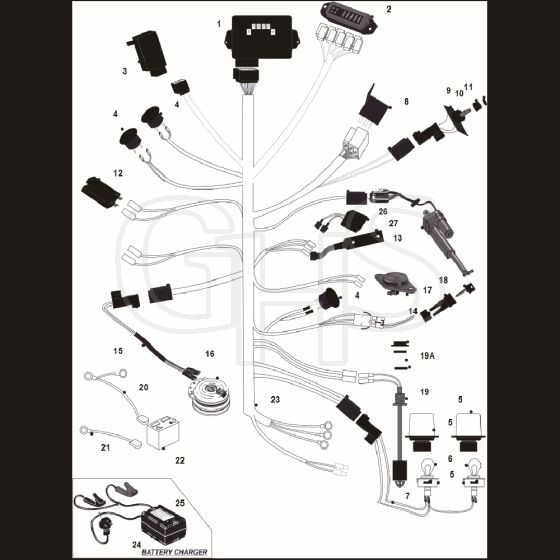Countax C600 4Wd From 01122005 To 01012006 9 Wiring For