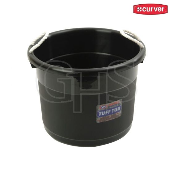 Curver Tuff Tub - Black 69 Litre - 165294