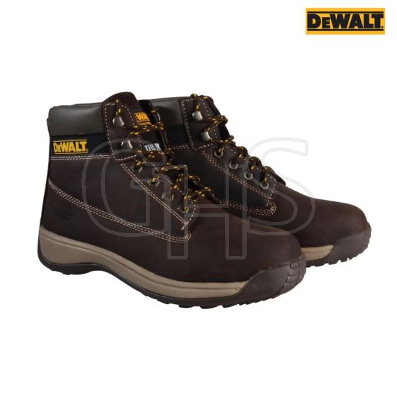 Apprentice Hiker Brown Nubuck Boots UK 10 Euro 44 by DEWALT