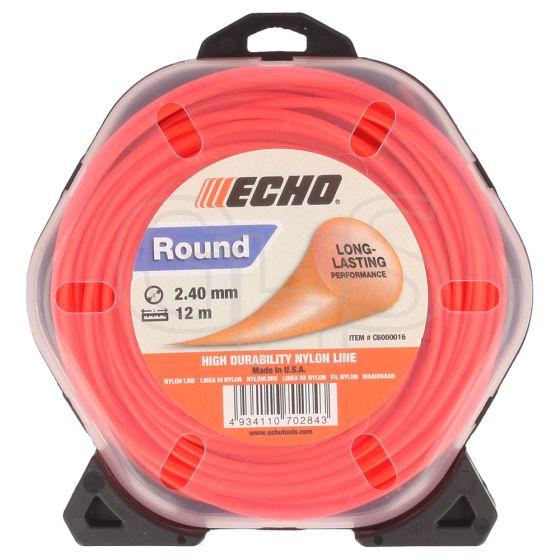Genuine Echo 2.4mm x 12m Strimmer Line (Round) - 102142953