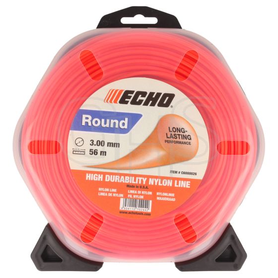 Genuine Echo 3.0mm x 56m Strimmer Line (Round) - 310120062