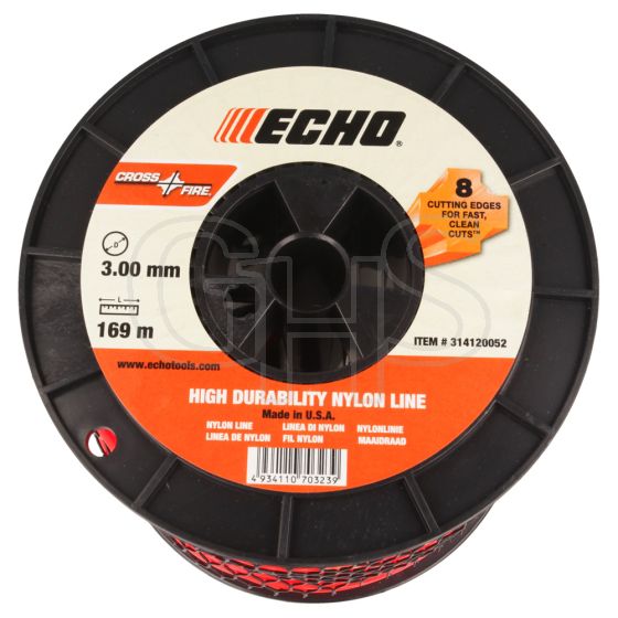 Genuine Echo 3.0mm x 169m Strimmer Line (Round) - 313120052