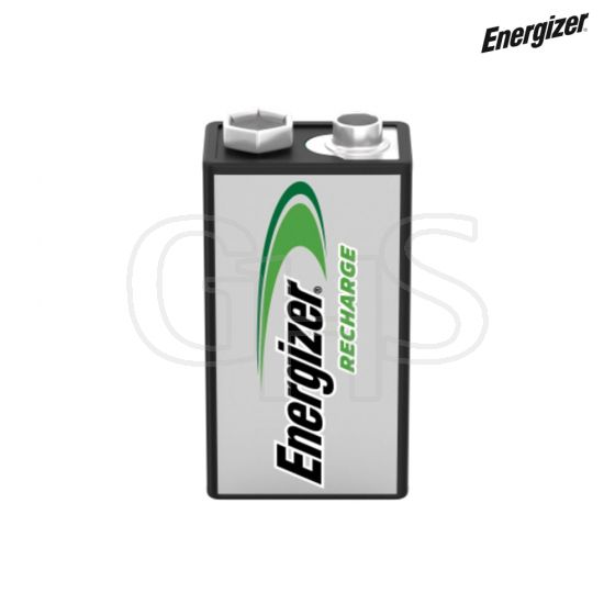 Energizer 9 Volt Rechargeable Power Plus Battery R9V 175 mAh Single - S624