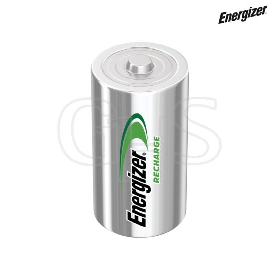 Energizer D Cell Rechargeable Power Plus Batteries RD2500 mAh Pack of 2 - S639